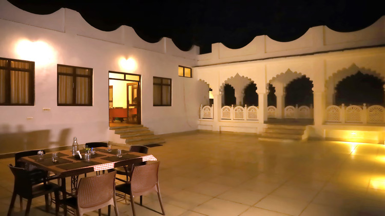 panna tiger resort terrace